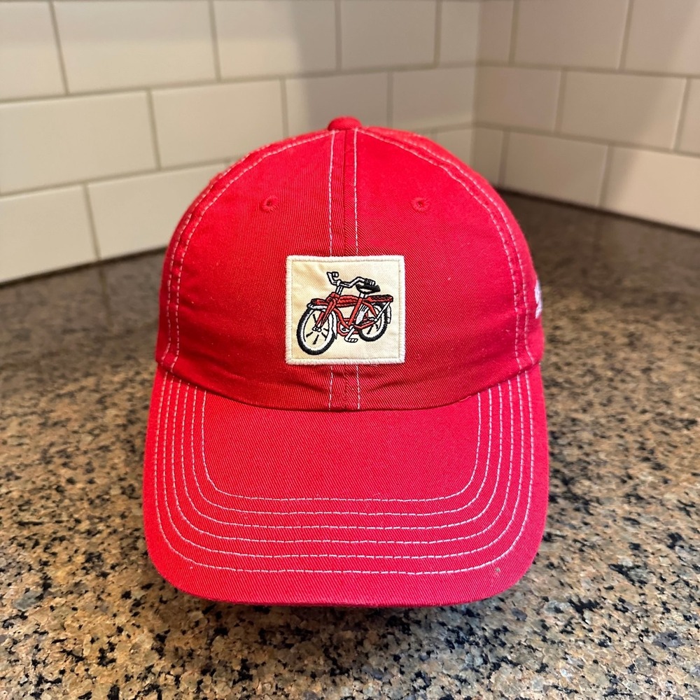 New Belgium Brewing Company Dad Cap Red Strap Back Adjustable Cotton
